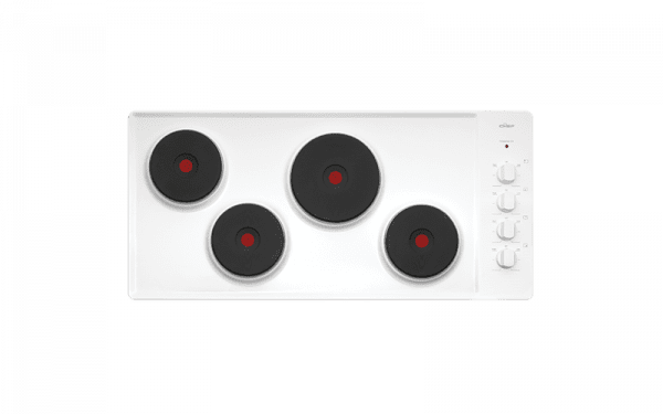 Chef Solid Element Electric Cooktop White